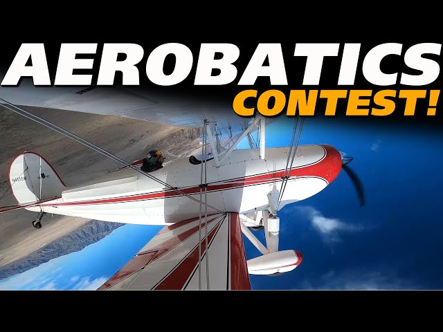 REAL LIFE Aerobatics Competition with DCS World Youtuber Spudknocker!