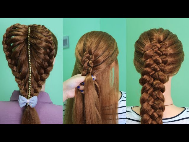 12 BEAUTIFUL & TOP DIY HAIRSTYLE TUTORIAL HAIR HACKS & TIPS