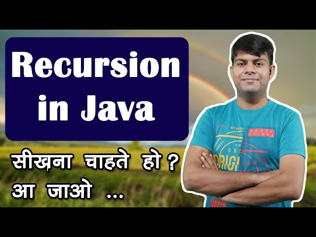 Recursion in Java | From Basic to Advanced | Class 11, 12 Computer Science