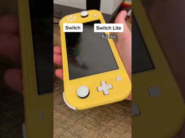 Nintendo Switch vs Switch Lite