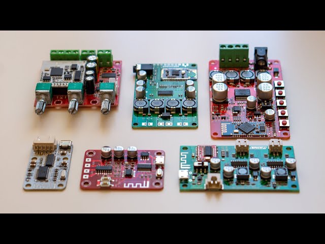 Testing Bluetooth amplifier boards from China/AliExpress