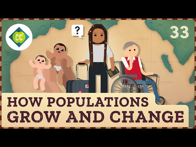 How Populations Grow and Change: Crash Course Geography #33