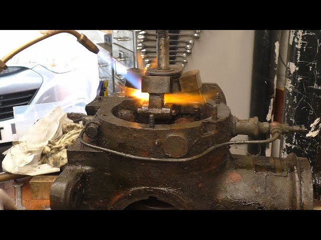Stuart Steam Engine Restoration Part 2  . Getting Warm