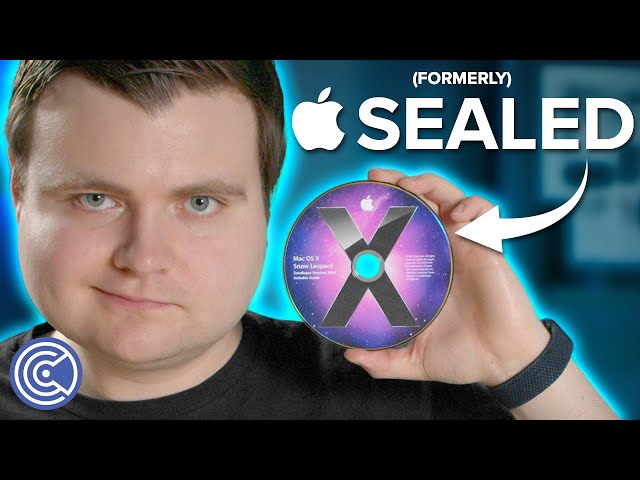 Prerelease Mac OS X Snow Leopard DVD (Sealed!) - Krazy Ken's Tech Misadventures