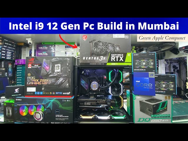 Intel X LIAN LI 12th Gen | i9-12900K RTX 3080 Ti Pc Build Mumbai | Green Apple Compunet