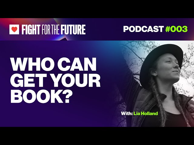 Who can get your book? | Fight for the Future Livestream Episode 3