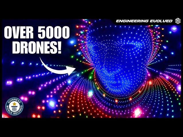 This Drone Light Show Broke 4 World Records | Future Fireworks