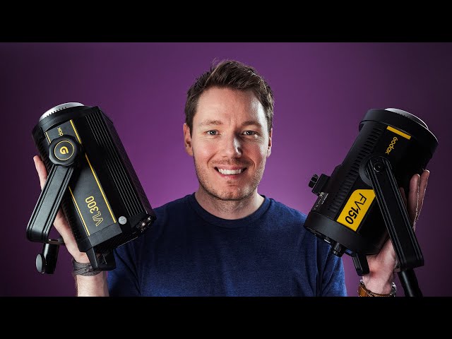 These GODOX Lights Are OUTSTANDING! (VL150, VL300, & FV150 Review)
