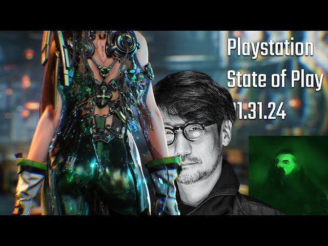 Kojima Announces Not Metal Gear | Playstation State of Play 01.31.24