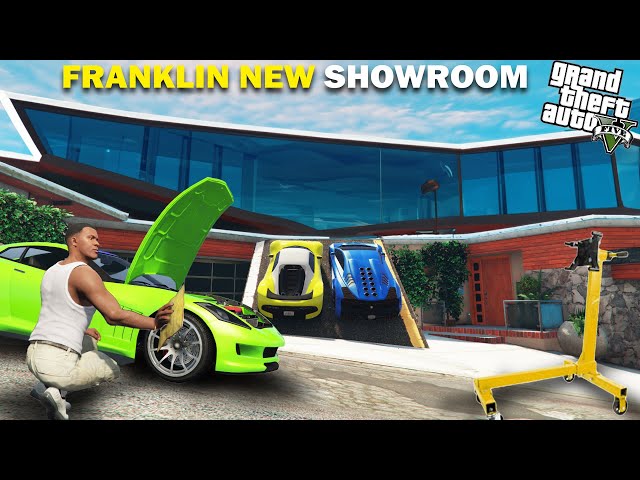 GTA 5 : Franklin Become Mechanic And Repair Cars In His New Workshop in GTA 5.. (GTA 5 Mods)