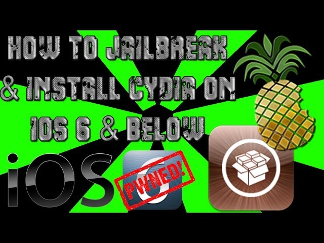 iOS 6.1.3 Tethered Jailbreak for iPhone 4, 3GS & iPod Touch 4th Generation