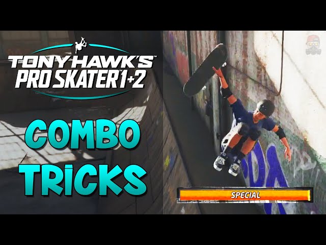 COMBOS & SPECIAL TRICKS - How to play Tony Hawk Pro Skater 1 + 2