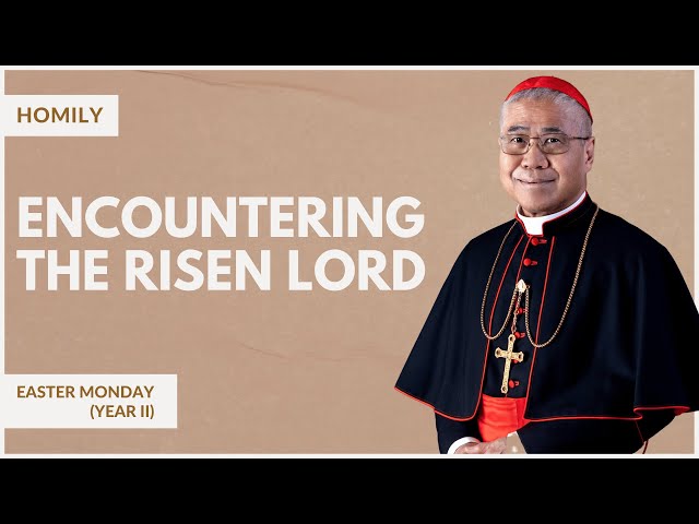 Encountering The Risen Lord - William Cardinal Goh (Homily - 01 Apr 2024)