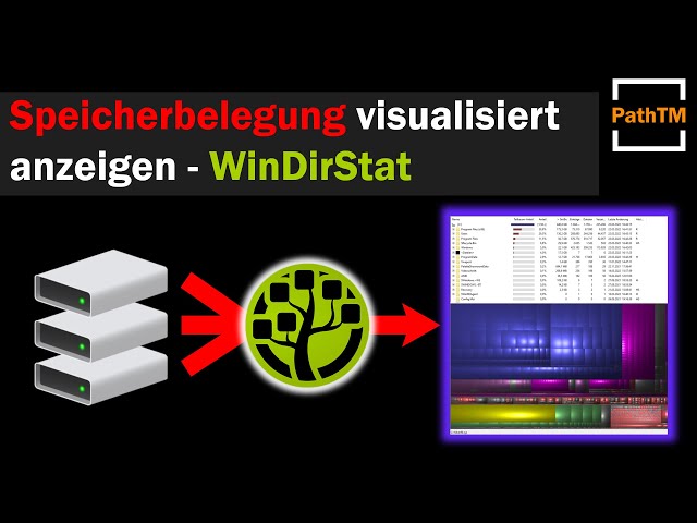 Speicherbelegung visualisiert darstellen mit WinDirStat - Open Source Serie | PathTM