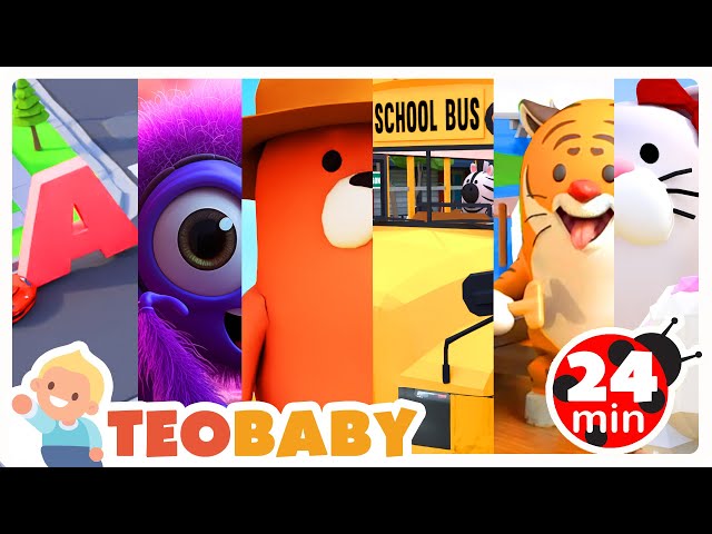 Nursery Rhymes & Kids Songs Collection | ABC Song | Wheels on the Bus |  Twinkle Twinkle | Row Row +