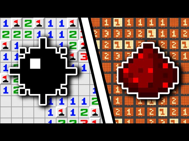 I Made Minesweeper with just Redstone!