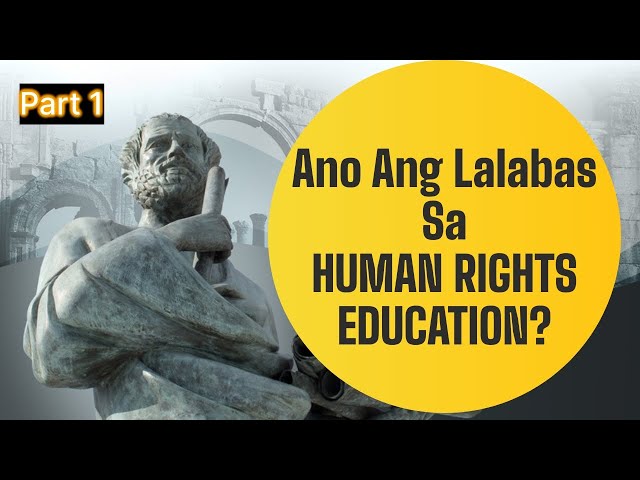 Human Rights Education | Criminal Law and Jurisprudence