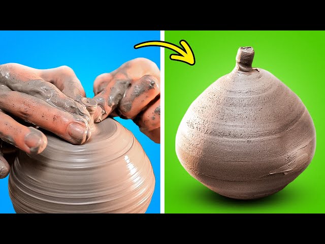 Mesmerizing Clay Pottery Making And Amazing Clay Crafts From Professionals