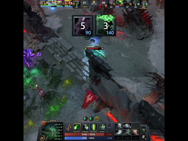 stunned for 30 seconds #shorts #dota2