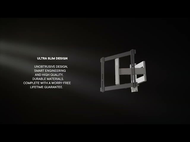 One For All WM6652 TV Wall Mount How to install instruction video Ultra Slim