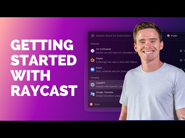 Getting started with Raycast