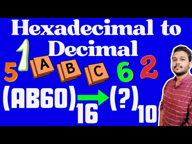 Hexadecimal to Decimal | Easy tricks and tips | Mathspedia |