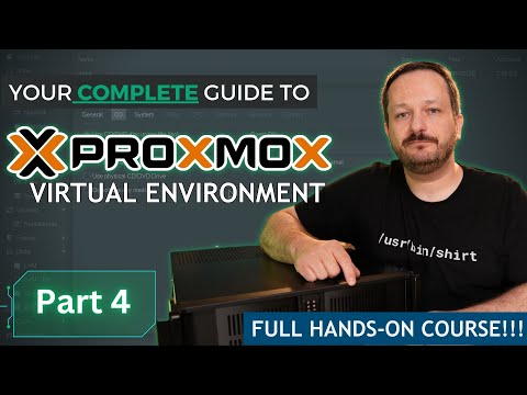 Proxmox VE Full Course: Class 4 - Containers vs Virtual Machines