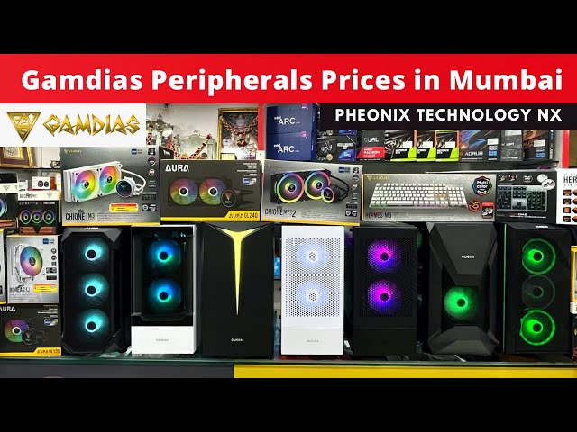 Gamdias Cabinets , Coolers & Keyboards Peripherals Prices in Mumbai  #gamdias
