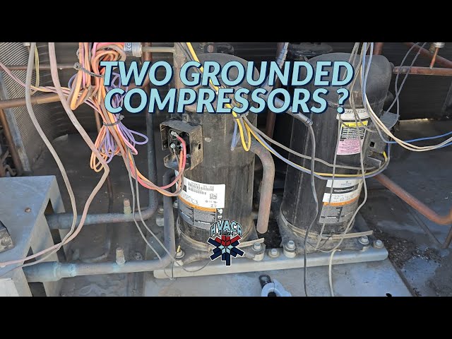 TWO GROUNDED COMPRESSORS ?