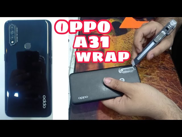 Oppo a31 protection |oppo a31 mobile wrap with transparent matt lamination | dtech |