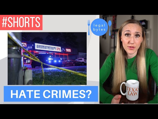 Atlanta Shooting: Was It a Hate Crime? | LAWYER EXPLAINS #shorts