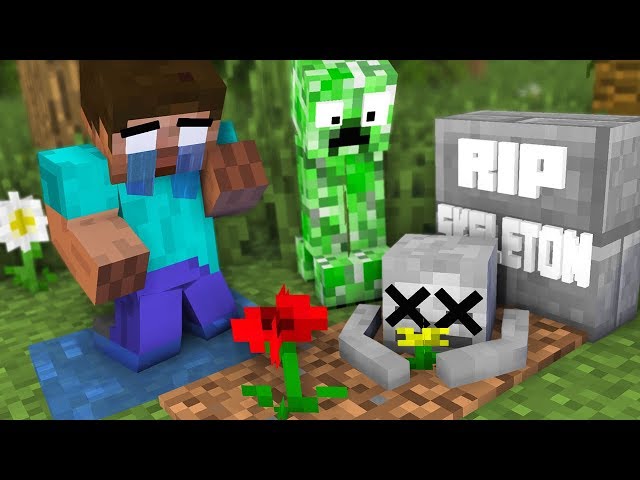 Monster School : RIP Skeleton - Minecraft Animation