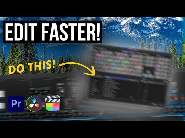 How to Edit Videos FASTER!