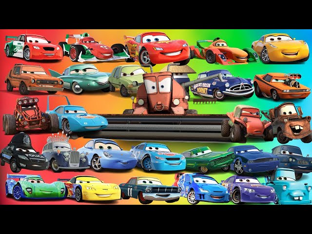 Looking For Disney Pixar Cars Lightning Mcqueen, Rip Clutchgoneski, Hudson Hornet,Miss Fritter,Mater