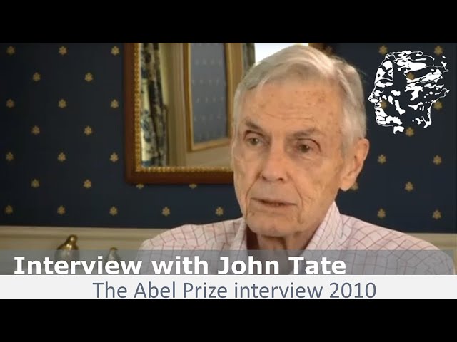 John Tate - The Abel Prize interview 2010