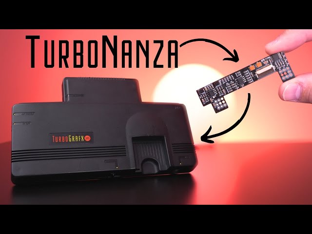 TurboNanza Improves Video And Audio Output From The TurboGrafx 16!