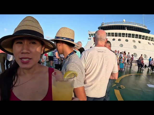 Celebrity Cruises Helipad Sailaway Party