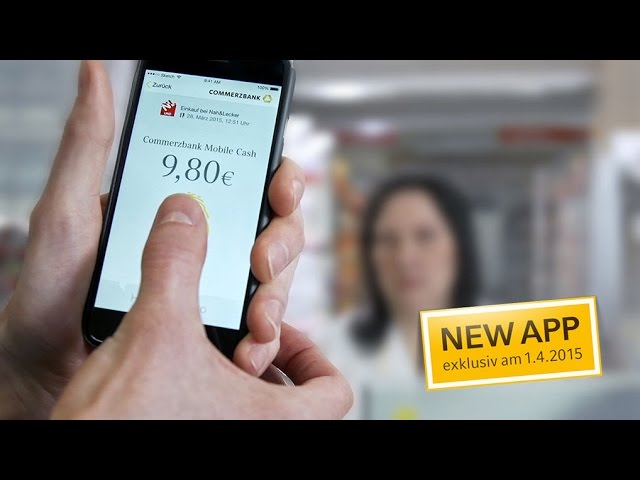 Aprilscherz 2015: Die neue Commerzbank Cash-App