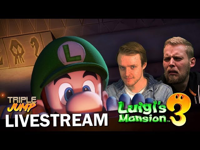 Luigi's Mansion 3 - JUST A COUPLE OF SPOOK BOIS | TripleJump Live