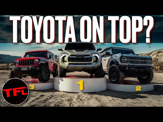 Watch Out Jeep and Ford: The New Toyota 4Runner Is GUNNING for the Off-Road Crown!