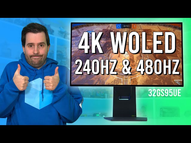 4K 240Hz WOLED Monitor with 480Hz Mode! - LG 32GS95UE Review