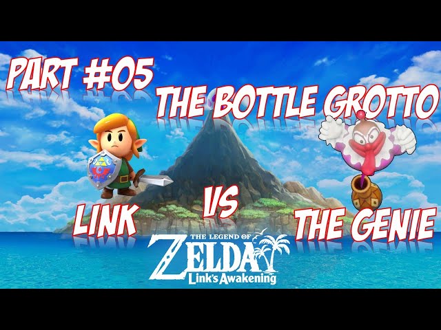 The Legend Of Zelda Link's Awakening Let's Play And Walkthrough Ep 05 - The Bottle Grotto