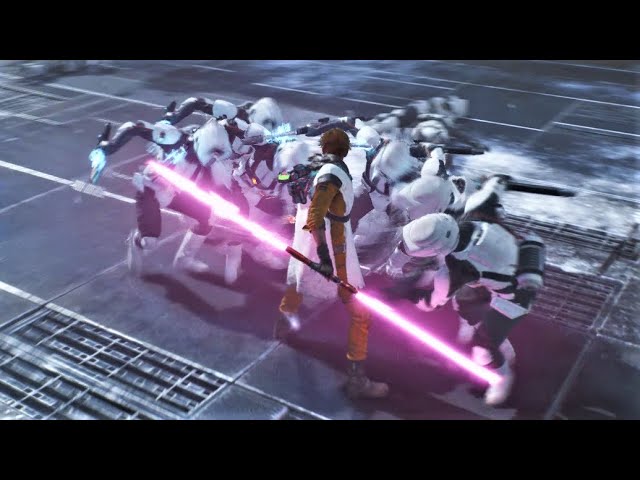 EPIC Saber/Force Moments & Combat Gameplay - Star Wars : Jedi Fallen Order