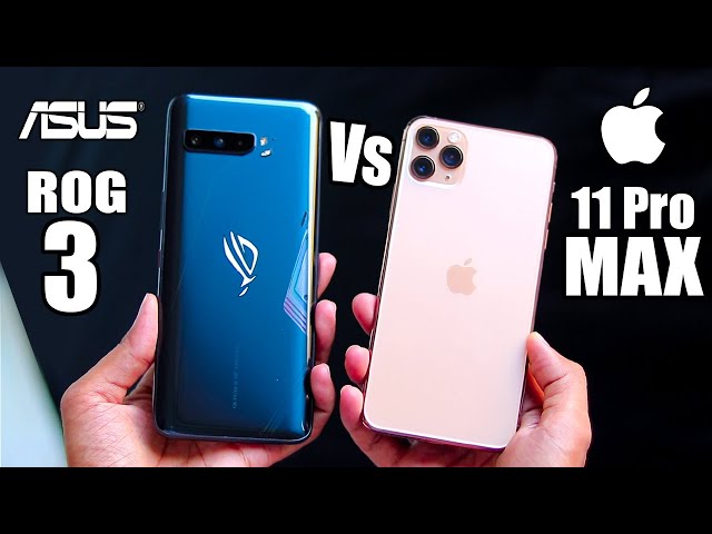 Asus Rog 3 Vs iPhone 11 pro max - Best Gaming Device !!