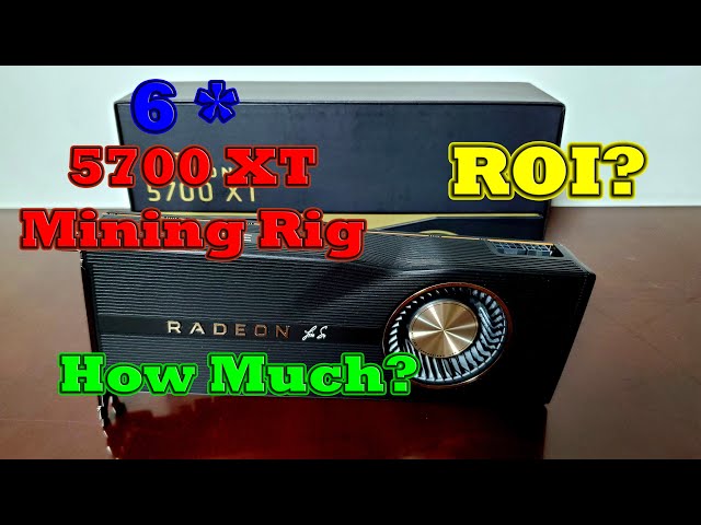 RX 5700 XT Mining Rig ROI?!? When? | Hashrate & Price as of 10/11/2020