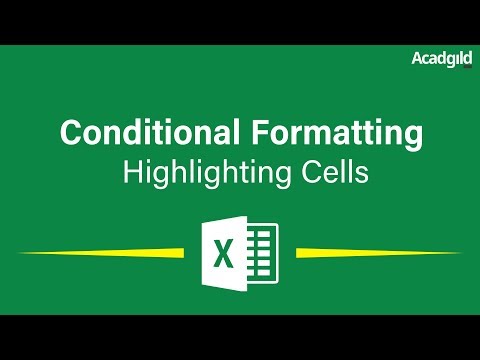 Conditional Formatting in Excel