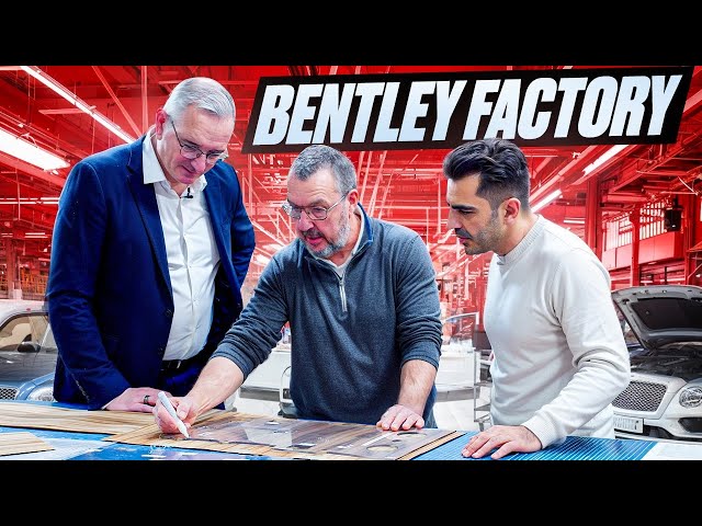 100 h ⏰ Produktion für einen Bentley? 🤯 Ein Blick hinter die Kulissen direkt im WERK!Hamid Mossadegh
