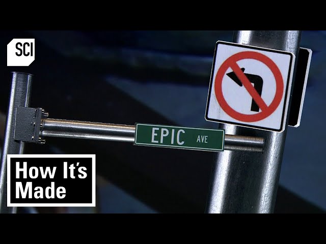 How Barber Poles, Road Signs, Neon Signs & More Are Made | How It's Made | Science Channel