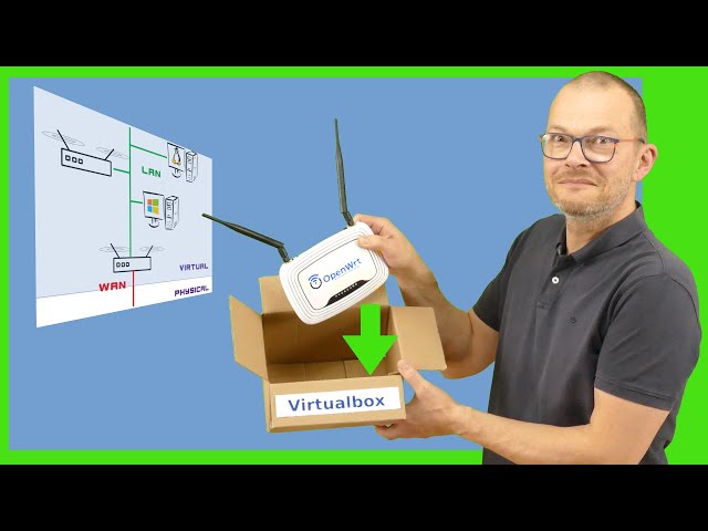 How to build a virtual home network with OpenWrt in Virtualbox