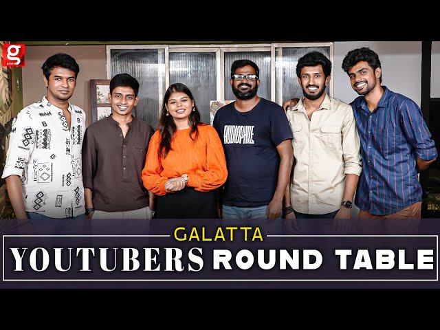 YouTubers Mega Round Table | Madan Gowri | Mic set Sriram | Temple Monkeys | Abhistu